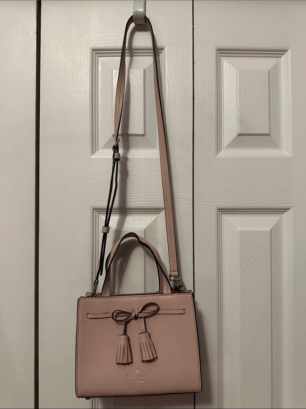 Kate Spade Hayes Satchel Blush Pink NWOT